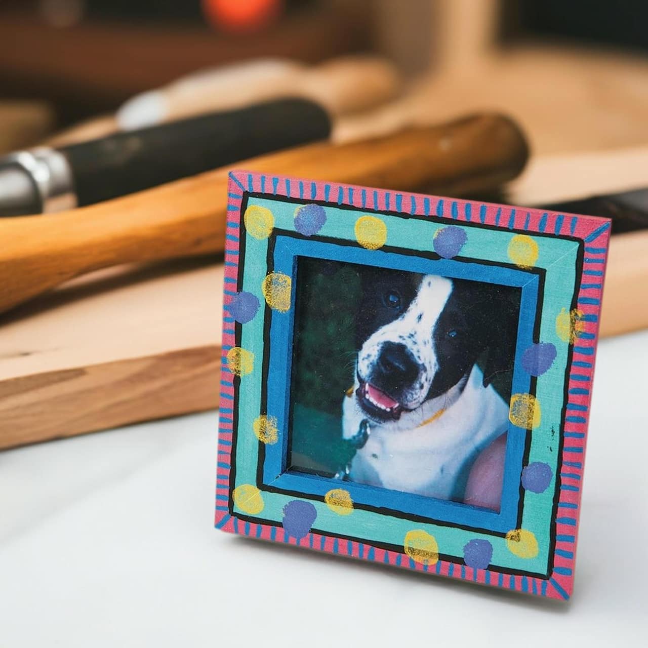 S&S Worldwide® 6" x 6" Unfinished Wooden Frame, 12ct.